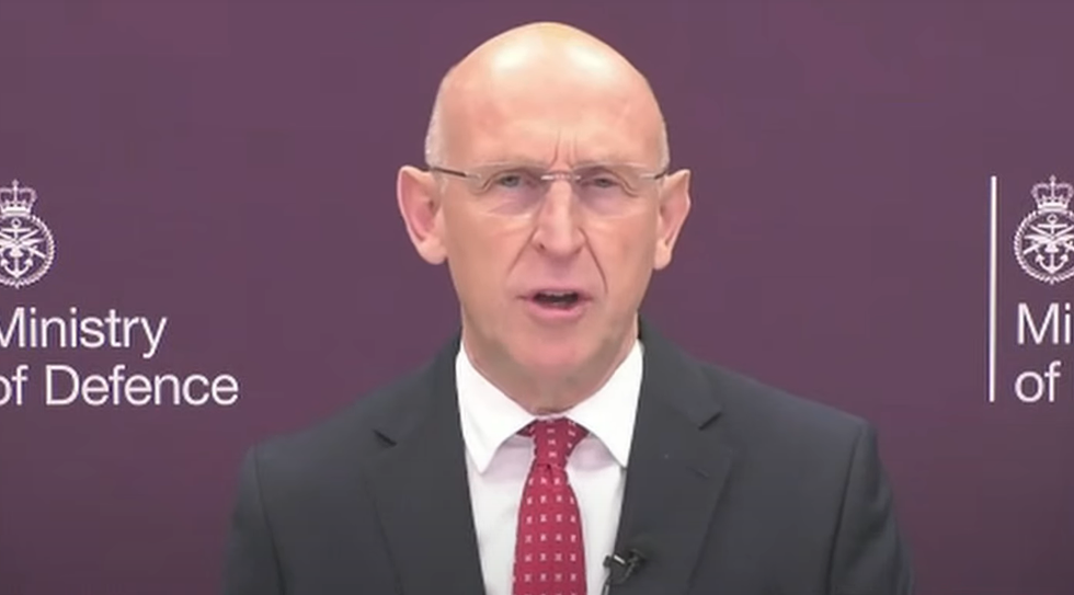 Defence Secretary John Healey