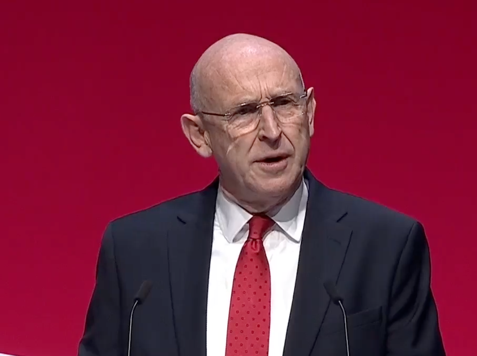Defence Secretary John Healey
