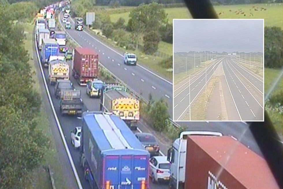 Delays on the M6 this morning