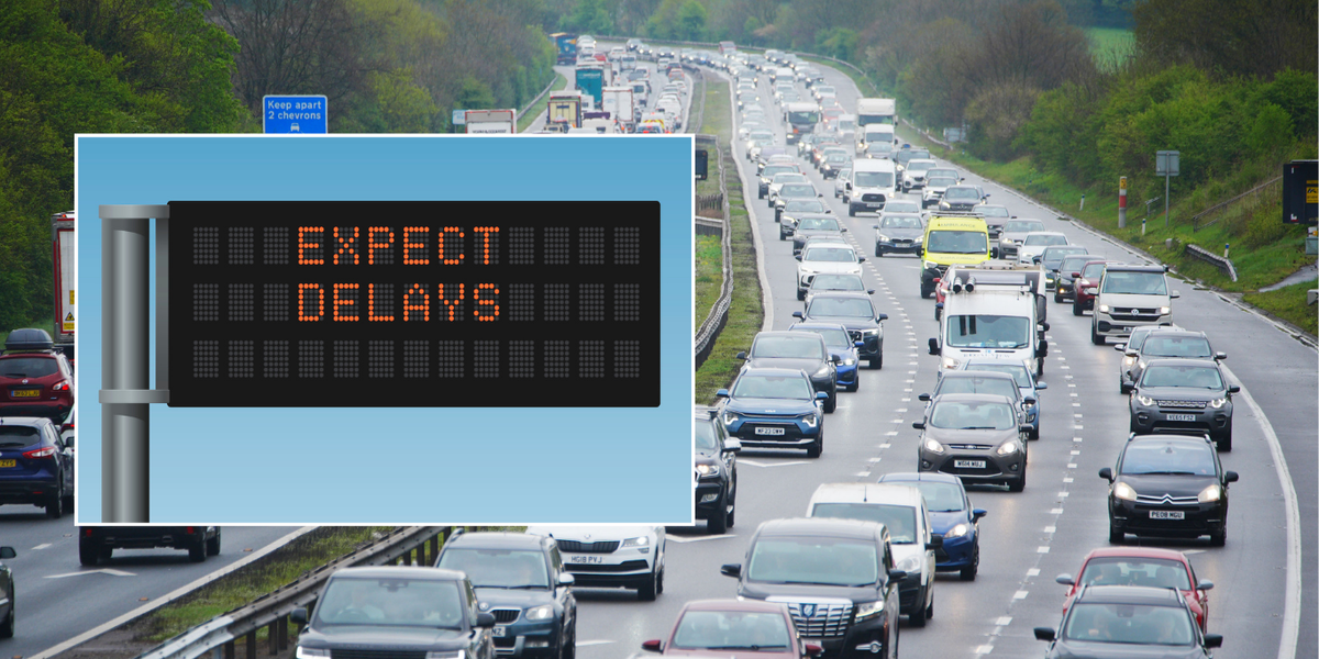 Bank holiday traffic chaos expected as 19 million journeys hit the road in 10-year peak Bank holiday traffic chaos expected as 19 million journeys hit the road in 10-year peak