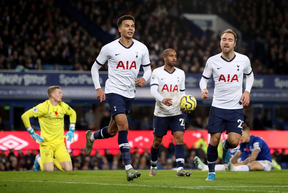 Dele Alli in action for Tottenham Hotspur