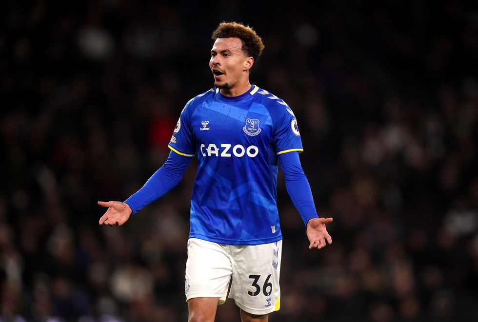 Dele Alli signed returned to Everton after a loan spell in Turkey
