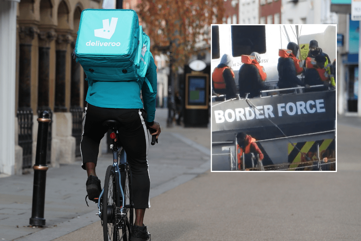Η Deliveroo είναι μια από τις εταιρείες που προτιμούν οι αιτούντες άσυλο (φωτογραφία αρχείου)\u200