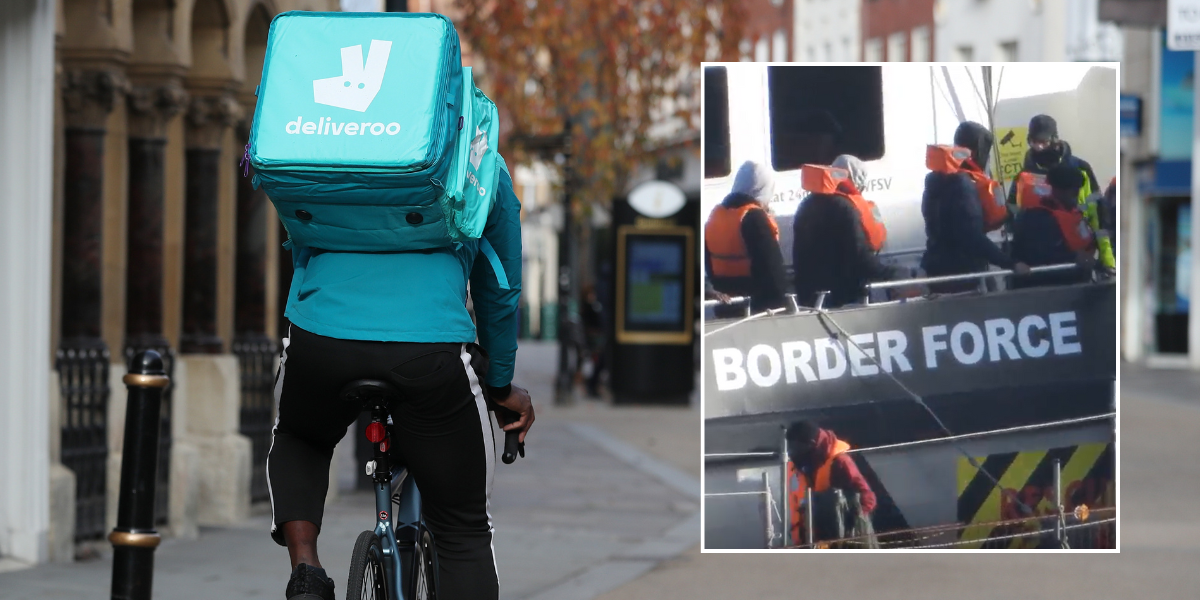 NextImg:Asylum seekers 'rush to Britain for easy money' illegal food delivery jobs - 'It’s easy!'