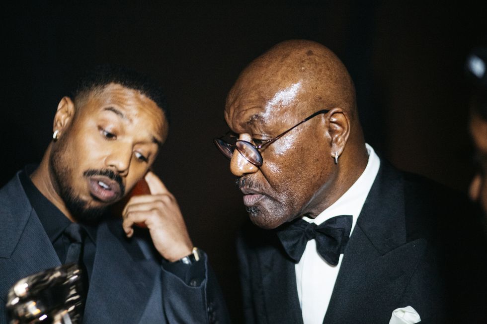 Delroy Lindo and Michael B. Jordan