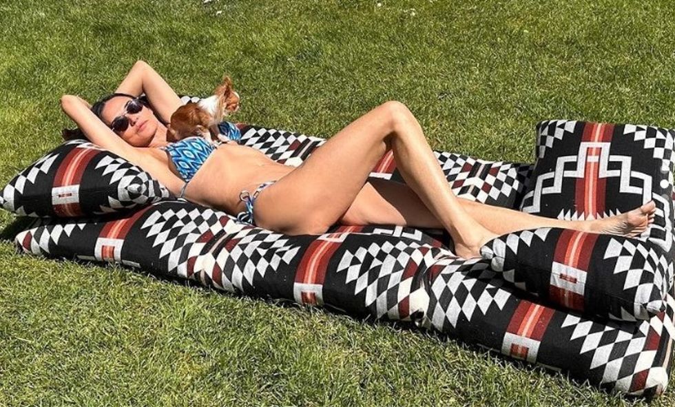 Demi Moore bikini