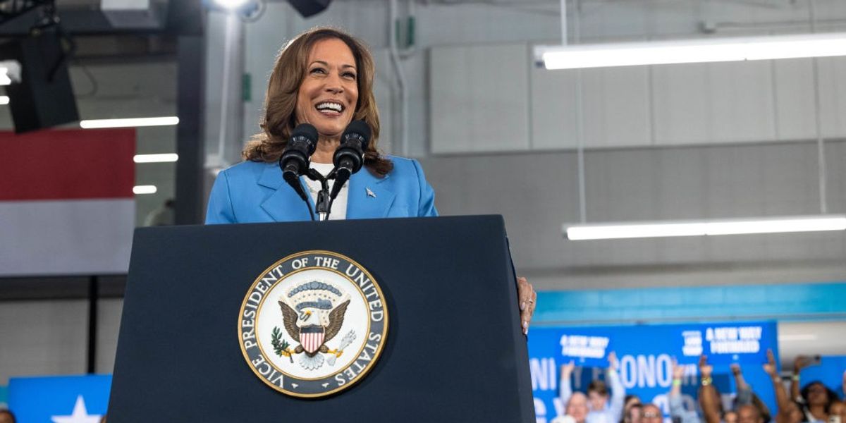 NextImg:Kamala Harris hits out at Donald Trump's economic plans as she pledges to slash tax for Americans