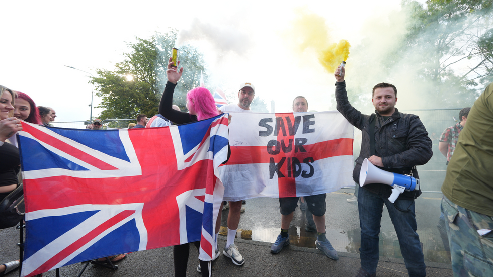 Demonstration in Epping
