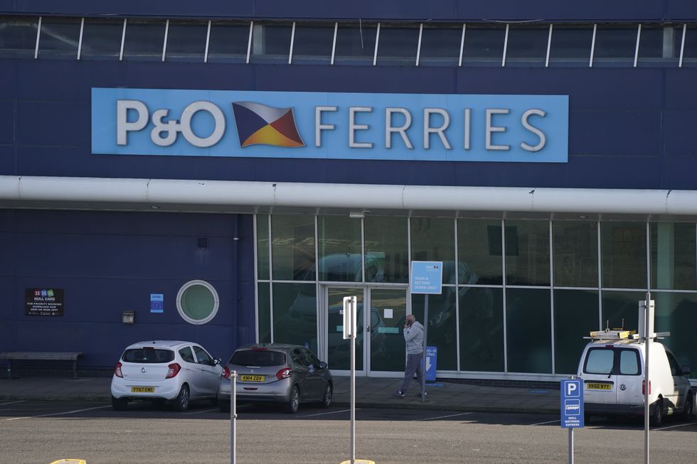 Demonstrations are planned at ports in Dover, Liverpool and Hull as unions and politicians condemned the mass dismissal. Picture date: Friday March 18, 2022.