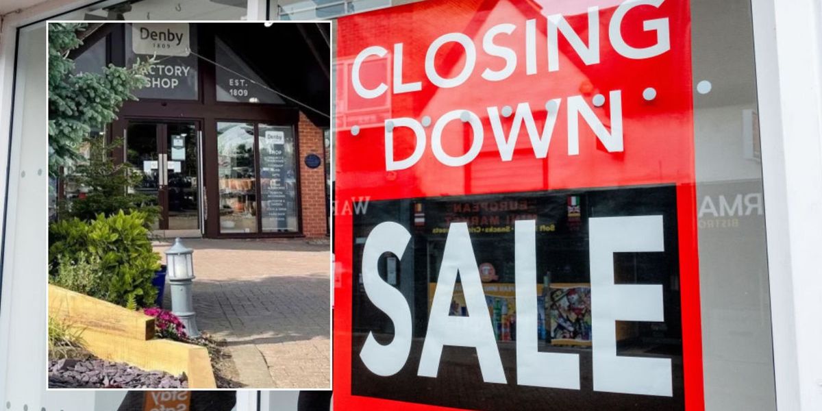 Store closures alert: Pottery chain Denby may not ‘have a happy ending’ as sites at risk Store closures alert: Pottery chain Denby may not ‘have a happy ending’ as sites at risk