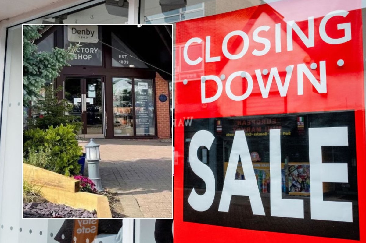 Denby Group and closing down sale