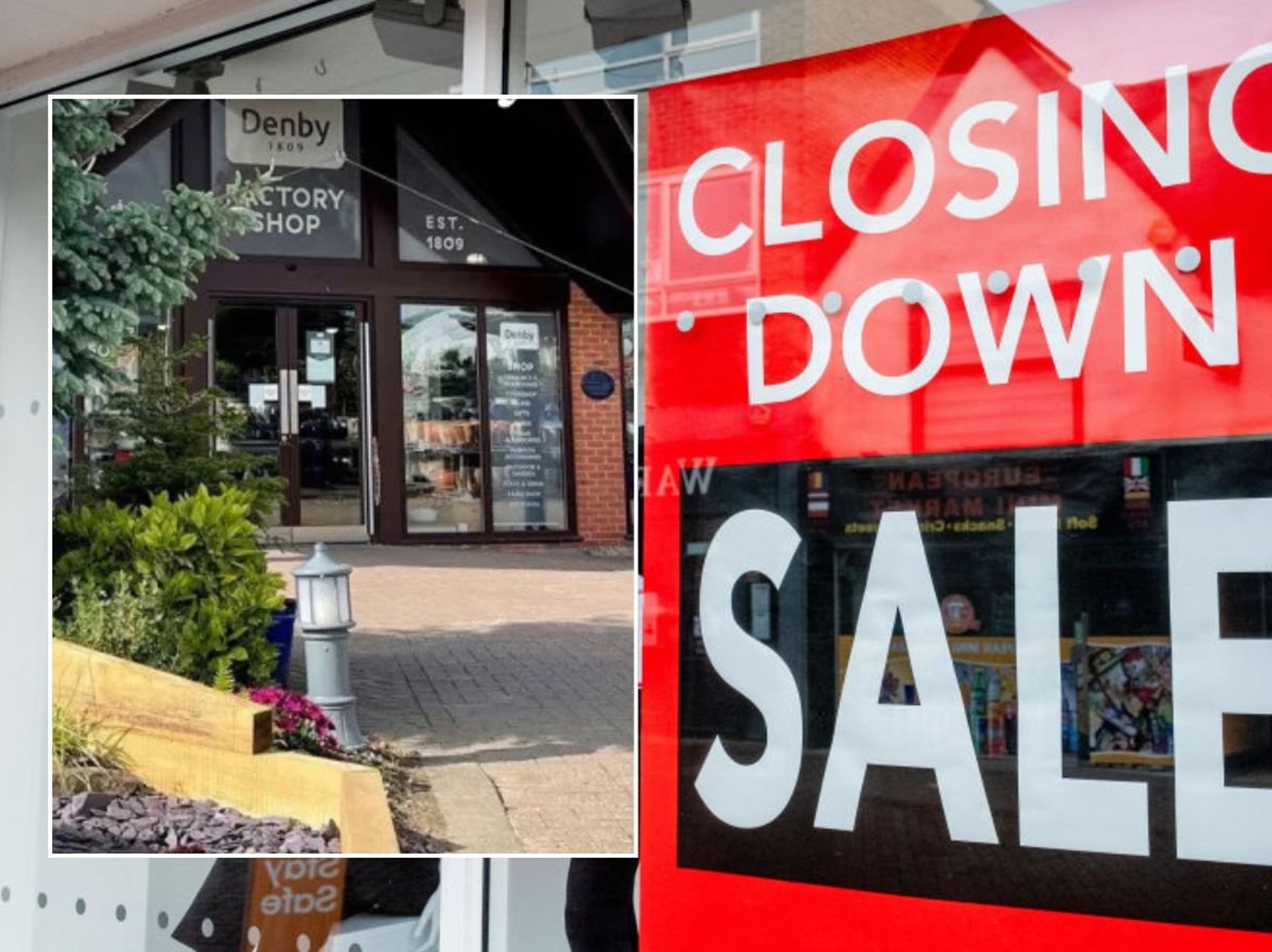 Denby Group and closing down sale