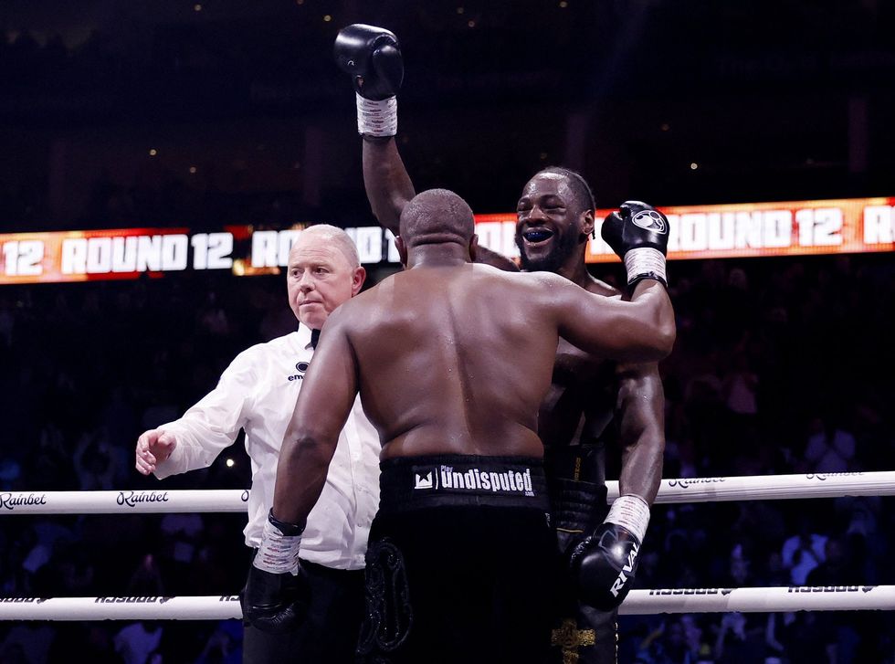 Deontay Wilder and Derek Chisora showed each other great respect after the fight