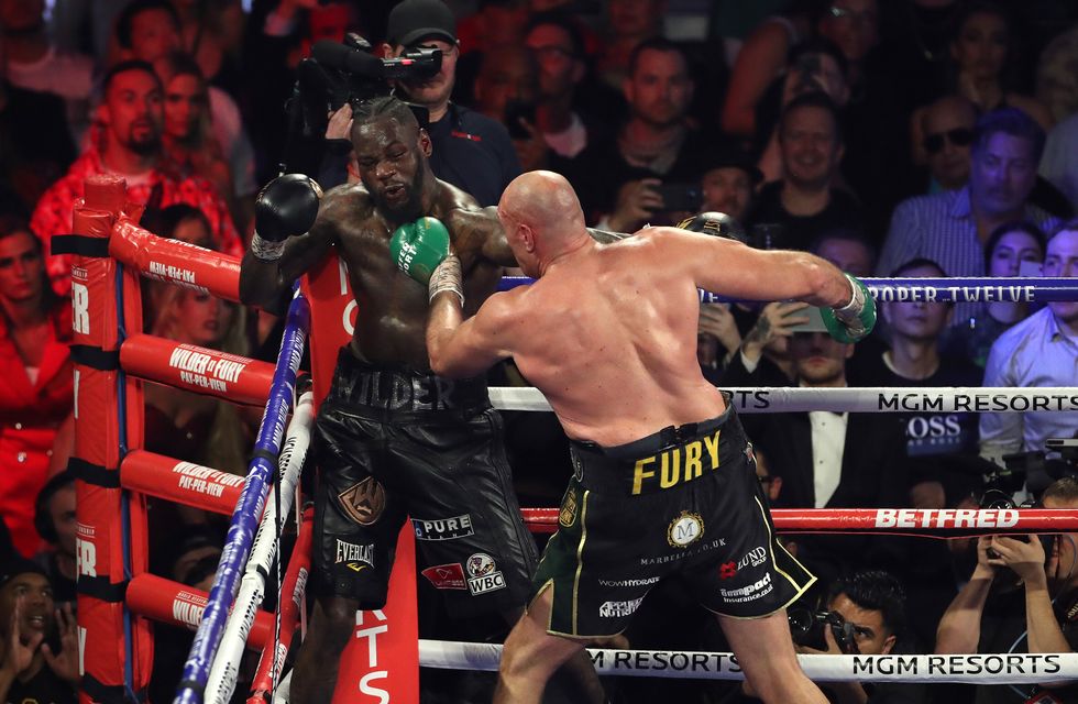 Deontay Wilder boxing