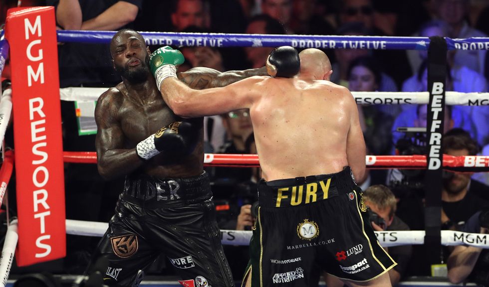 Deontay Wilder lost twice during a trilogy fight series with Tyson Fury