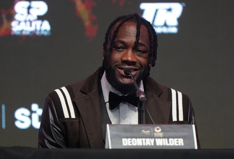 Deontay Wilder revealed he is in talks with Oleksandr Usyk over a fight in 2026