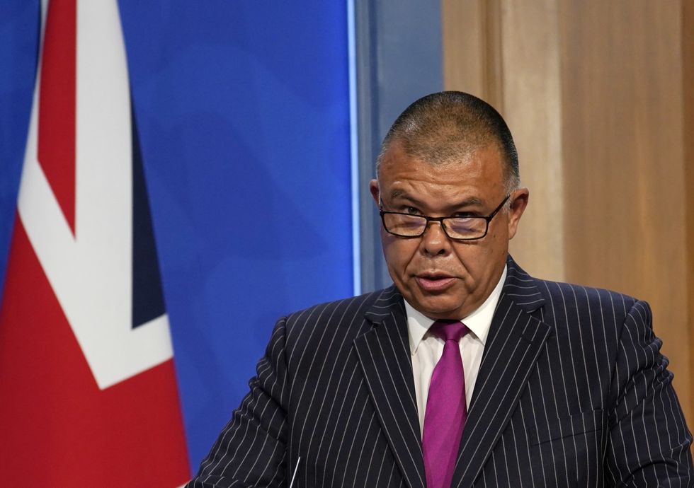 Deputy chief medical officer for England Professor Jonathan Van Tam.