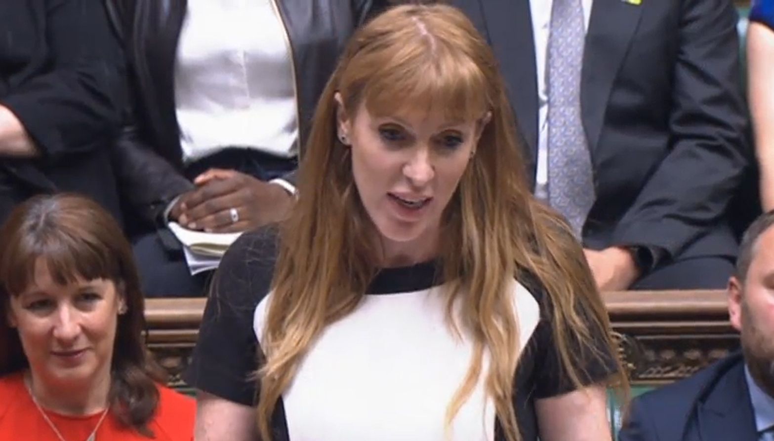 Deputy Labour Leader Angela Rayner speaks during Prime Minister's Questions in the House of Commons, London.