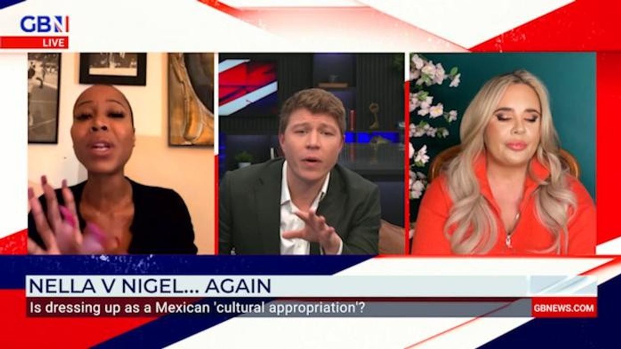 ‘Turn her mic off!’ Furious row breaks out in heated Nigel Farage ‘cultural appropriation’ debate