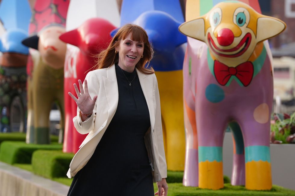 Deputy Prime Minister Angela Rayner appearing in Liverpool\u200b