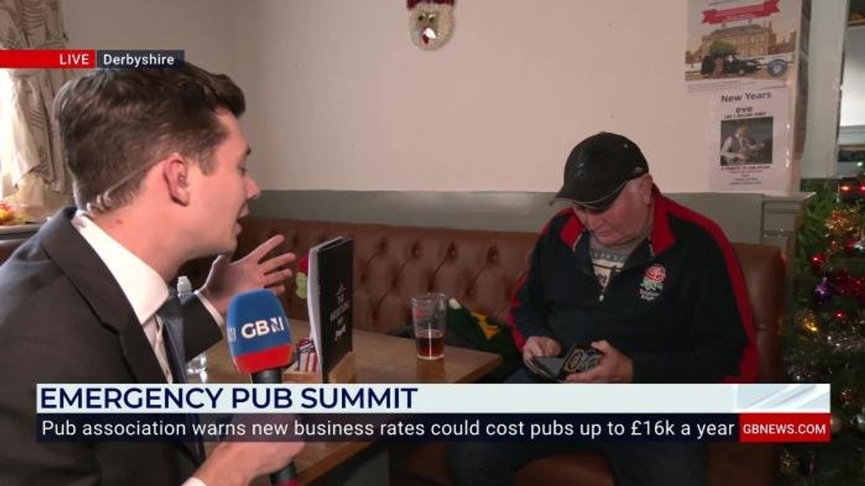 WATCH: Derbyshire pensioner slams Labour as he issues dire pub warning to Britons