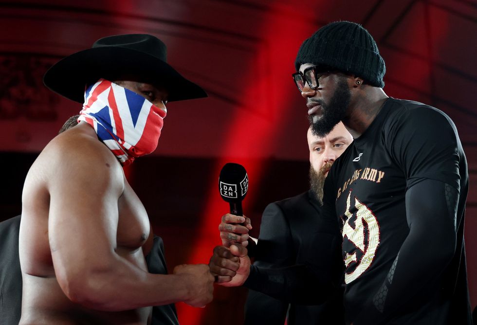 Derek Chisora and Deontay Wilder will face off at the 02 Arena tonight