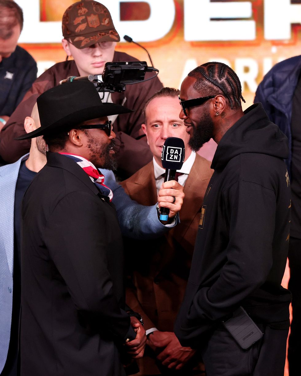Derek Chisora and Deontay Wilder