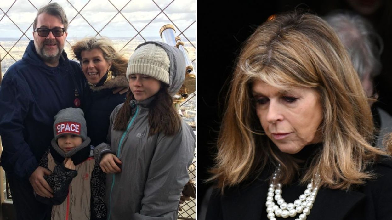 Derek Draper, Kate Garraway and Darcey and Billy Draper