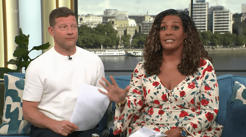 Dermot O'Leary and Alison Hammond