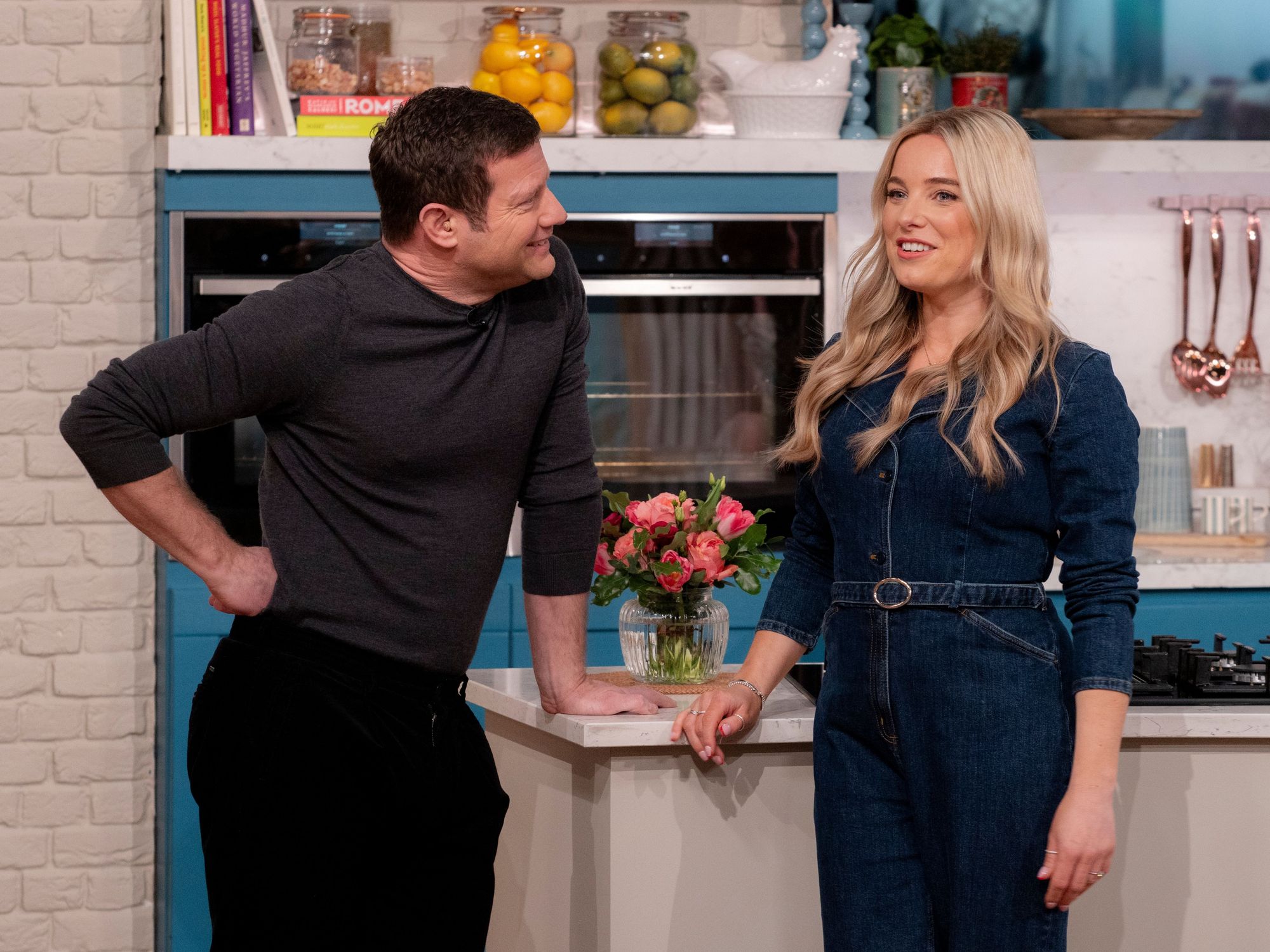 Dermot O'Leary and Sian Welby