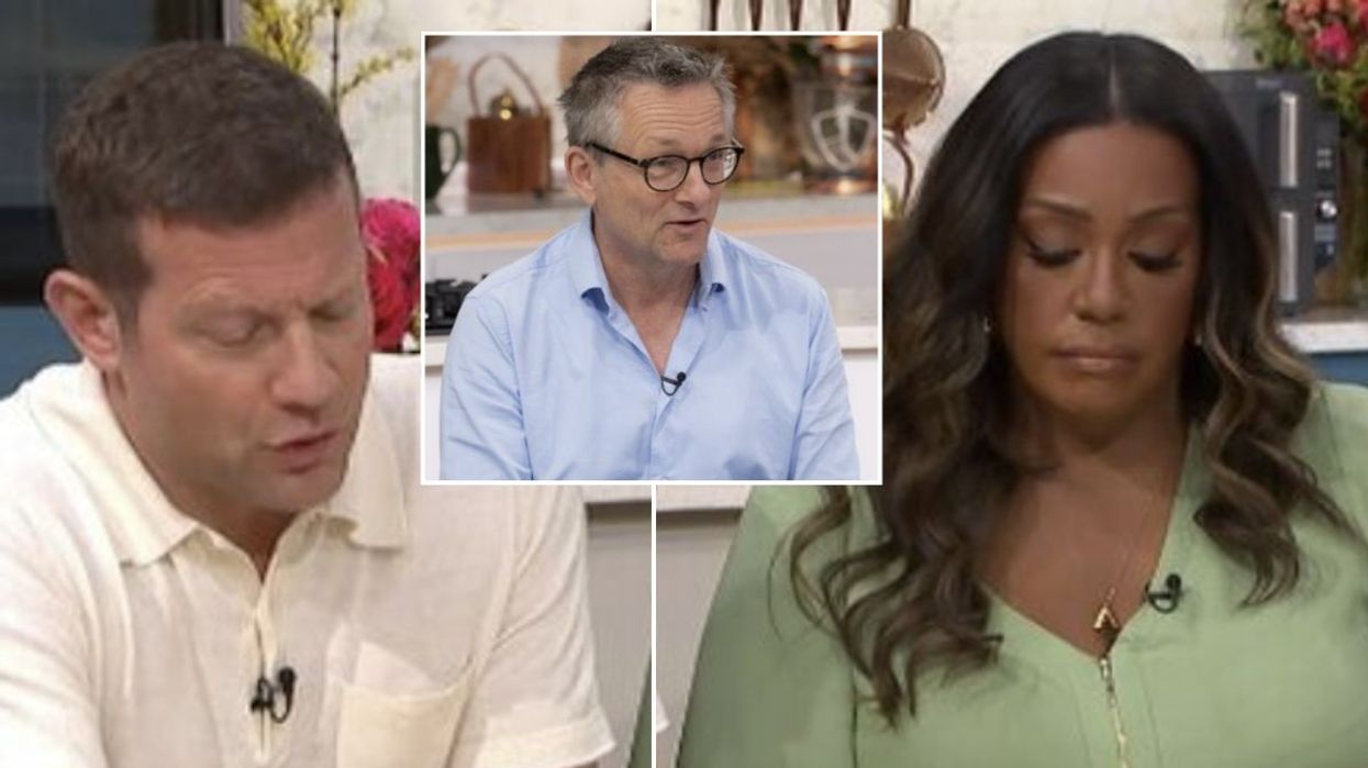 Dermot O'Leary, Michael Mosley and Alison Hammond