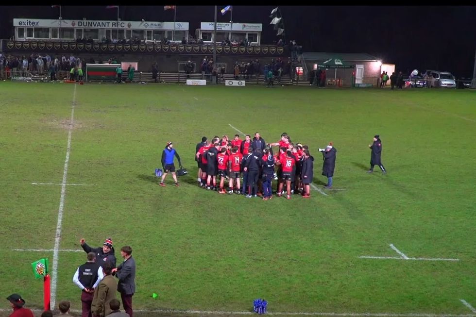 Despite the referee declaring the match had been abandoned, Cardiff's post-match reactions suggested the side would be awarded five points for their 28-19 victory at Dunvant RFC