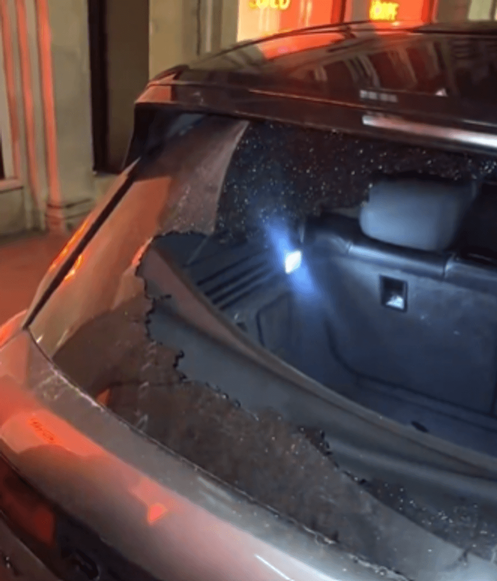 Destiny Udogie's car