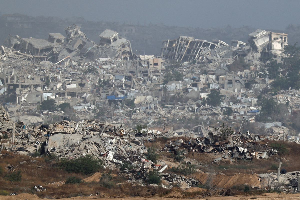 Destruction in North Gaza