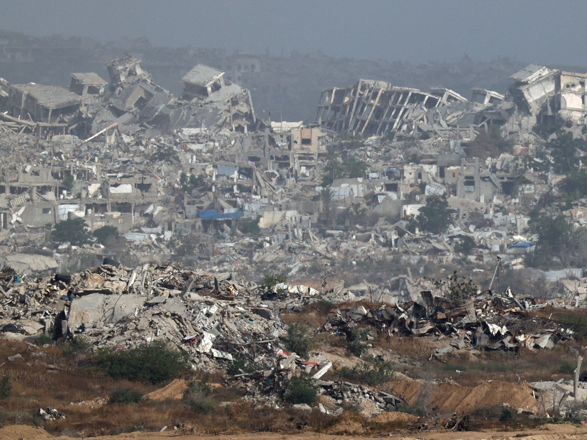 Destruction in North Gaza