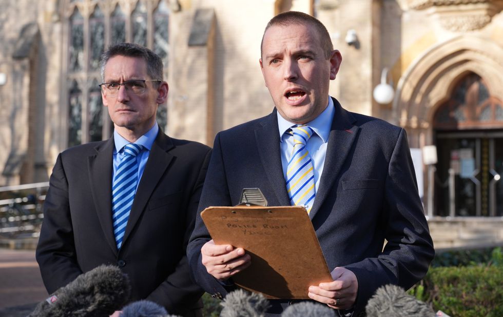 Detective Superintendent Lewis Bamford