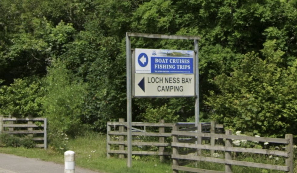 Detectives attended Loch Ness Bay Camping