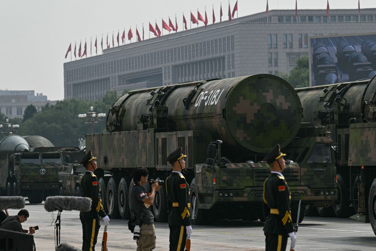 DF-31 intercontinental ballistic missiles