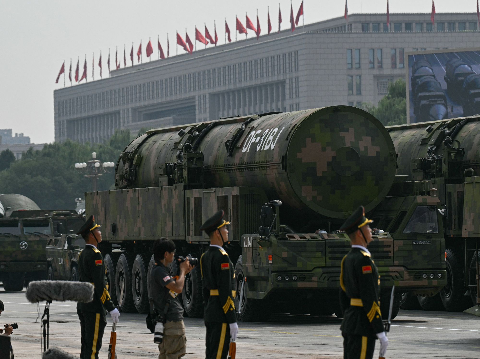 DF-31 intercontinental ballistic missiles