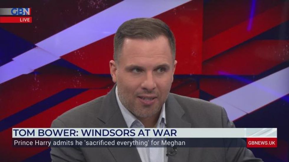 Royal author Tom Bower launches EVISCERATING attack on Prince Harry - ‘Diana would be appalled’