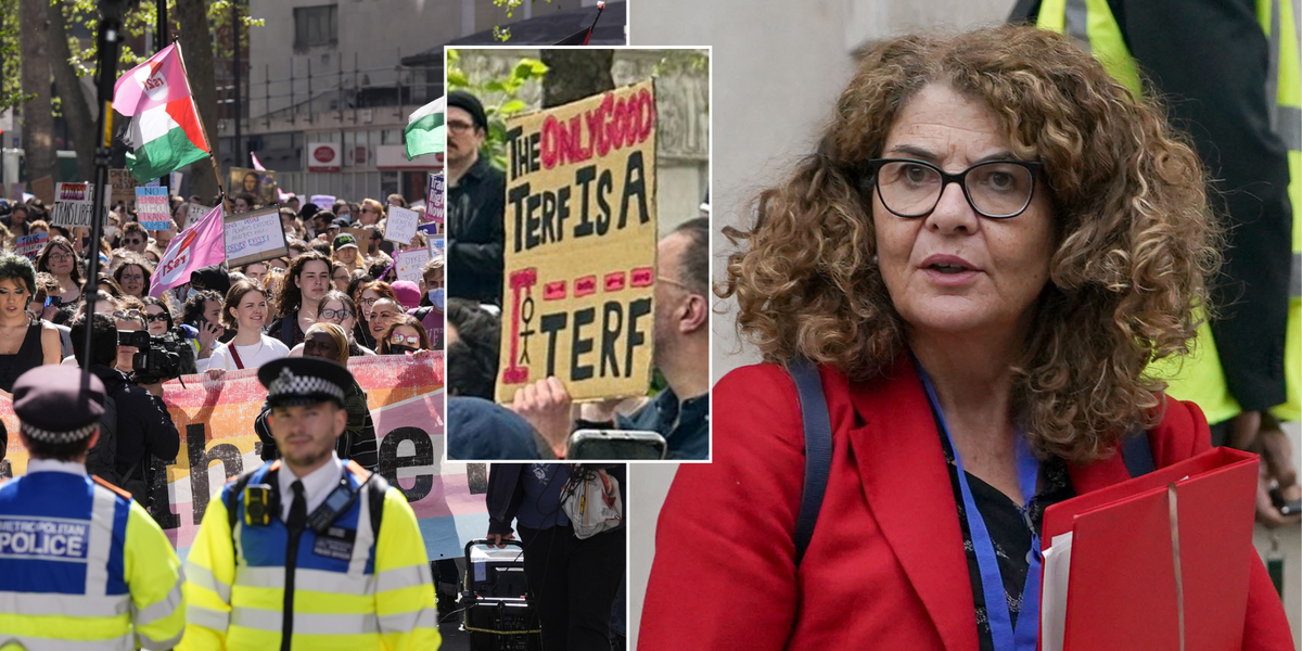 NextImg:Met Police 'misled Minister' about violent threats by trans protesters - leading her to insist that no law was broken