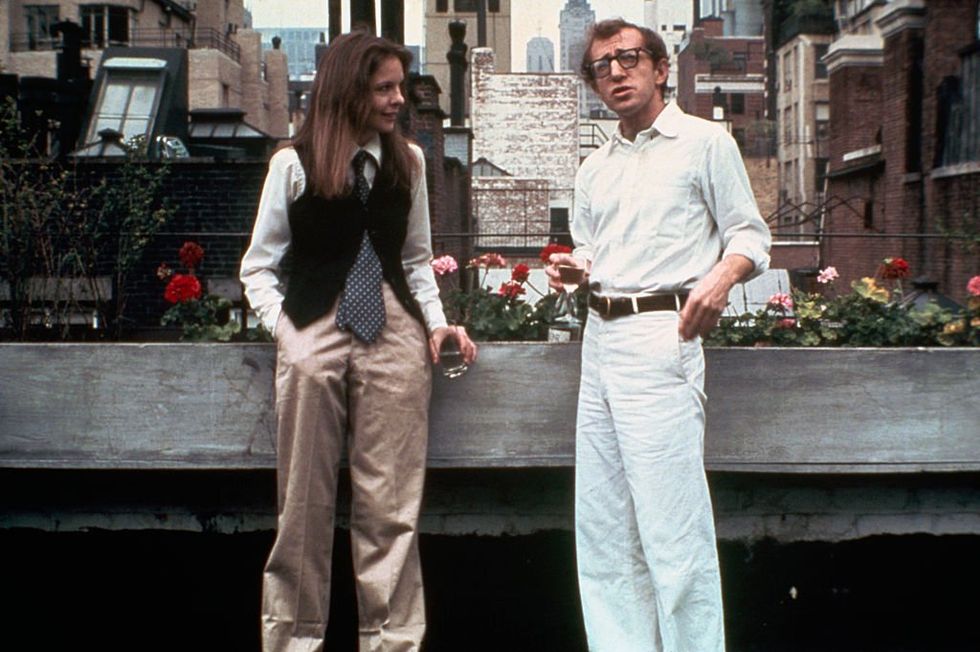 Diane Keaton and Woody Allen