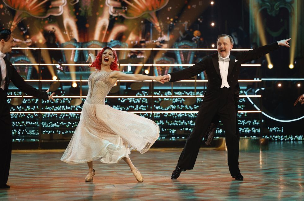 Dianne Buswell and Chris McCausland