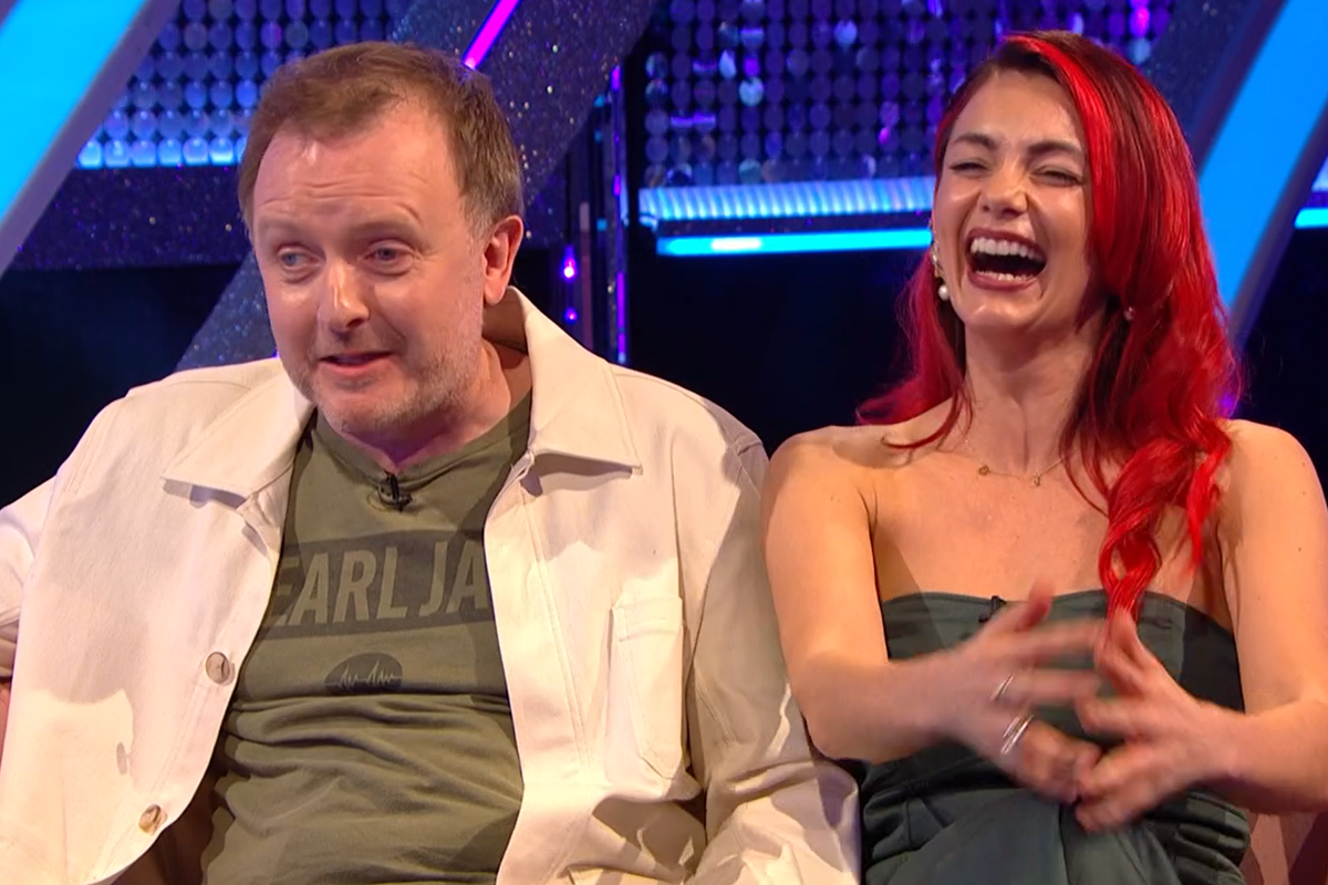 Dianne Buswell and Chris McCausland