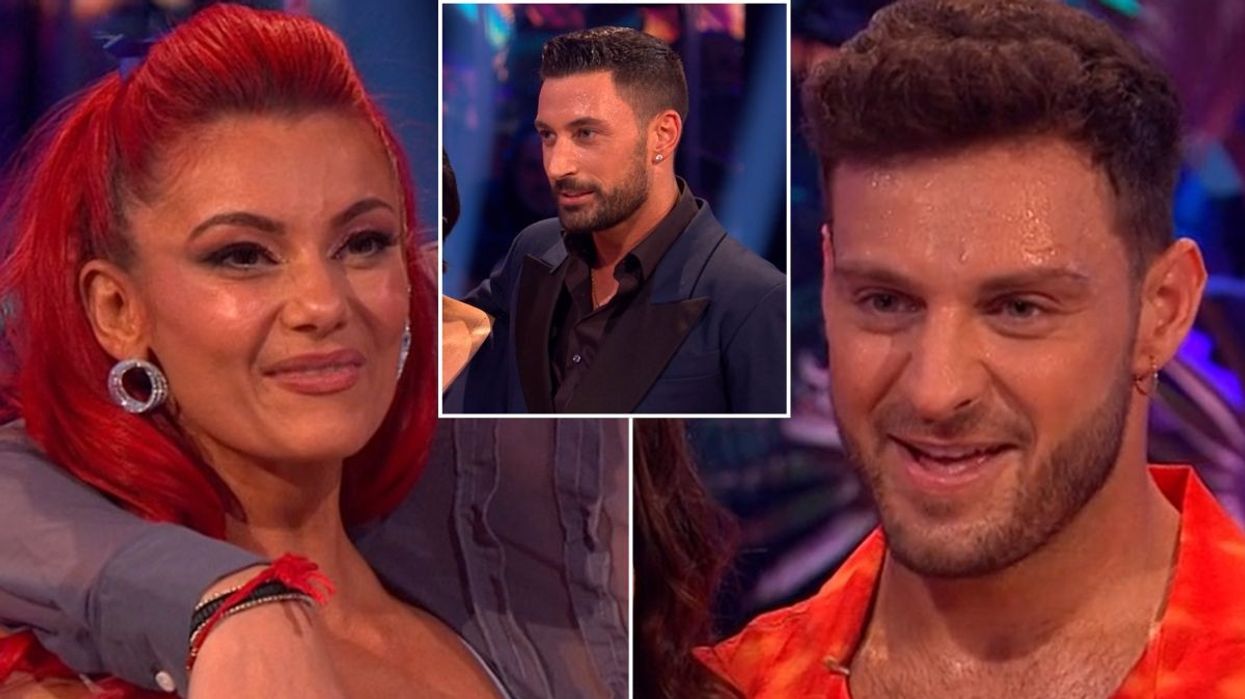 Dianne Buswell, Giovanni Pernice and Vito Coppola