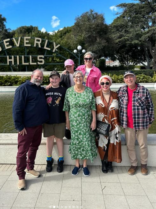 Dick and Angel Strawbridge with their family