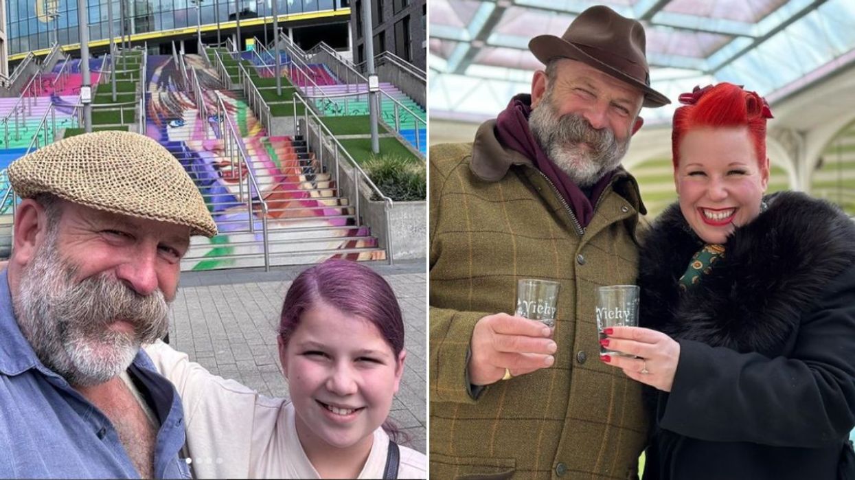 Dick, Dorothy and Angel Strawbridge