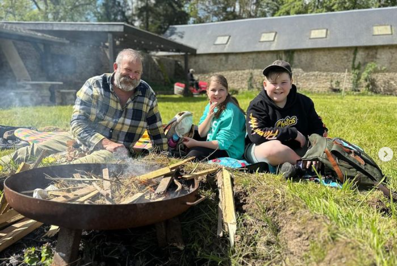 Dick, Dorothy and Arthur Strawbridge