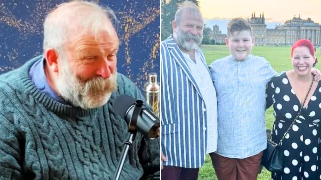 Dick Strawbridge and Angel Adoree's son Arthur