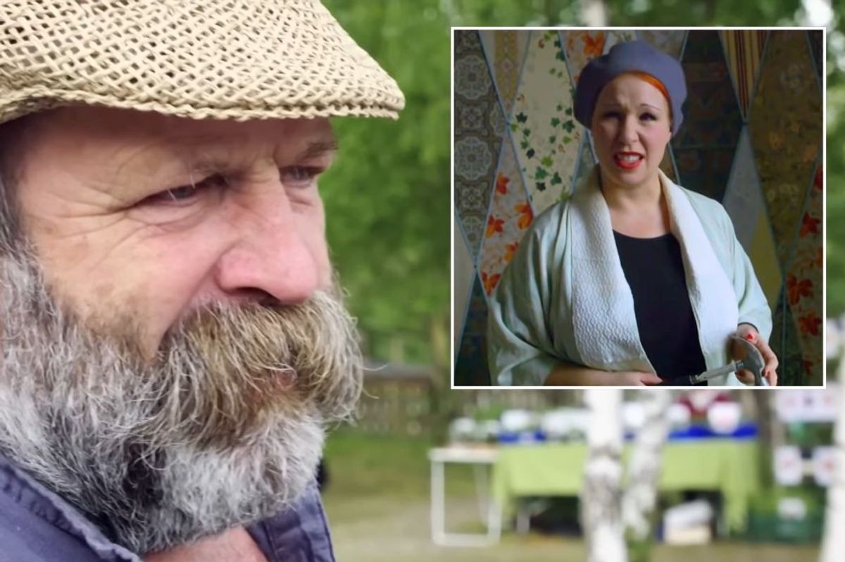 Dick Strawbridge and Angel Adoree